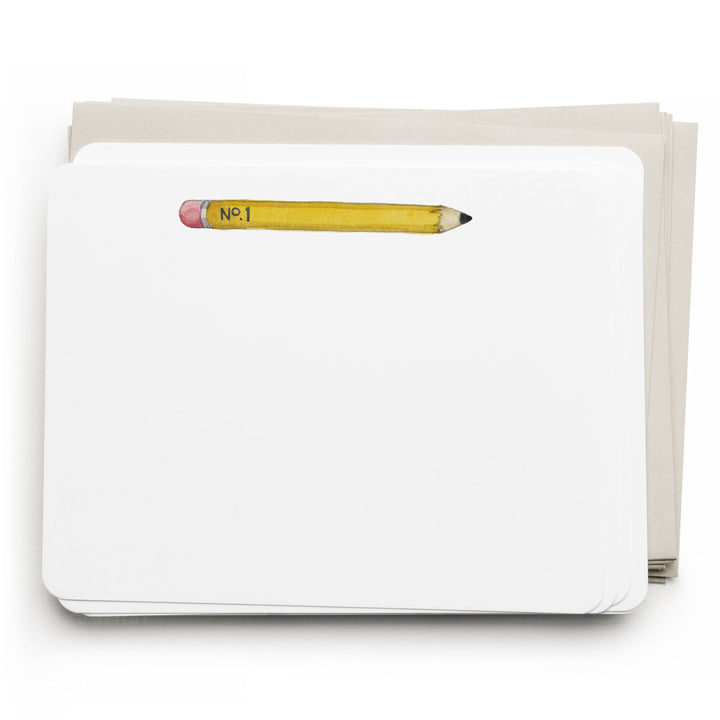 Pencil Flat Note Set