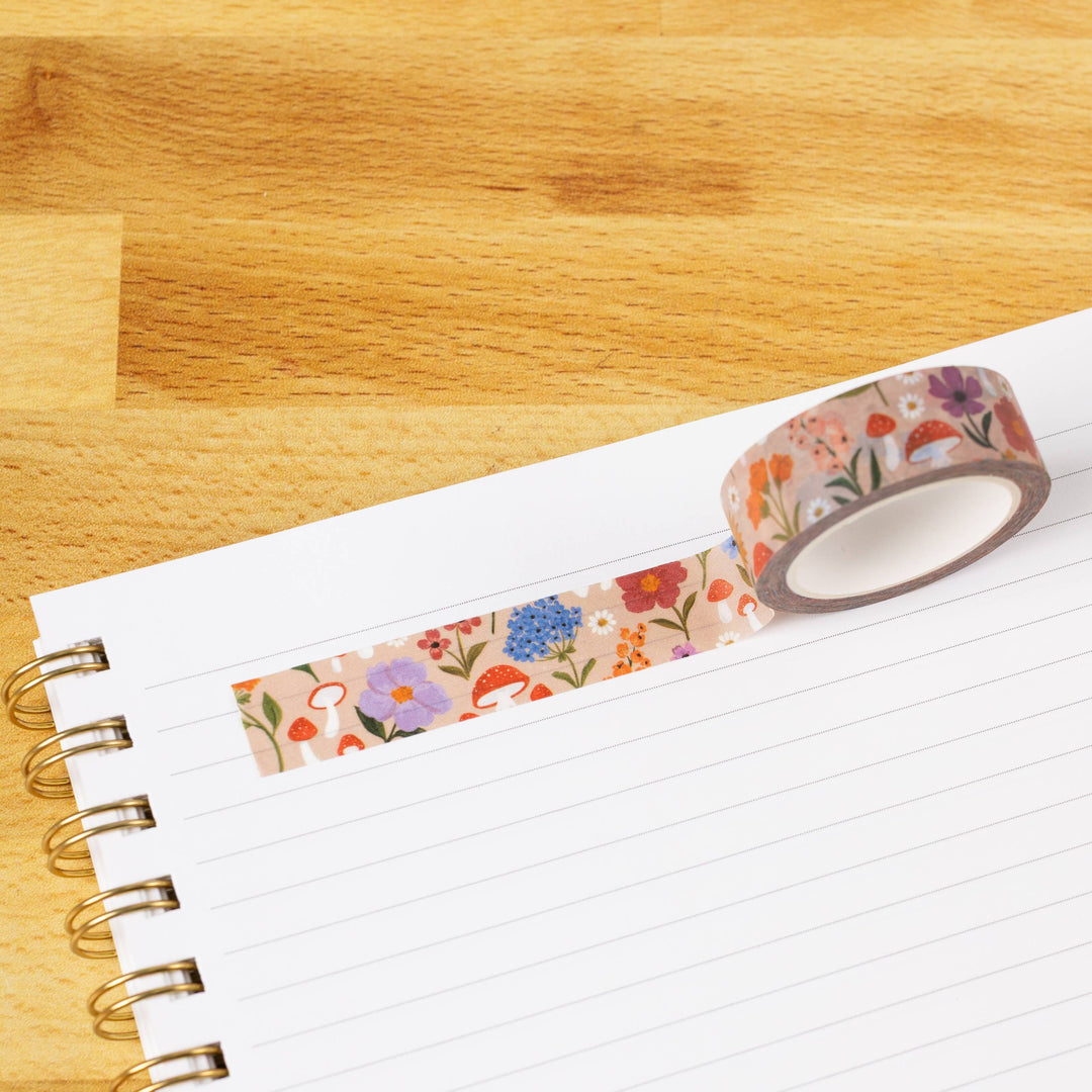 Mushroom Meadows Washi Tape