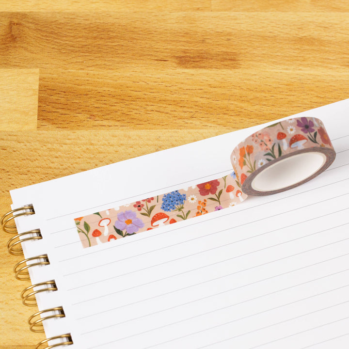 Mushroom Meadows Washi Tape