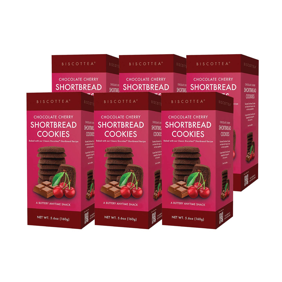 Biscottea Chocolate Cherry Shortbread