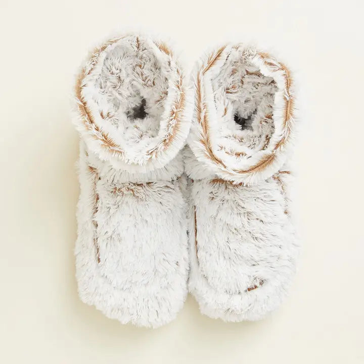 Marshmallow Brown Warmies Boots