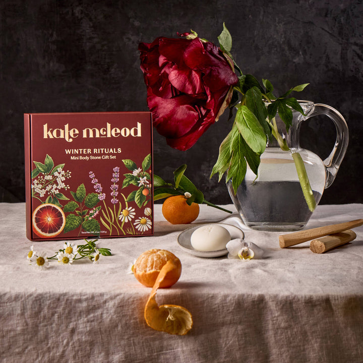 Kate McLeod Winter Rituals | Mini Body Stone Gift Set