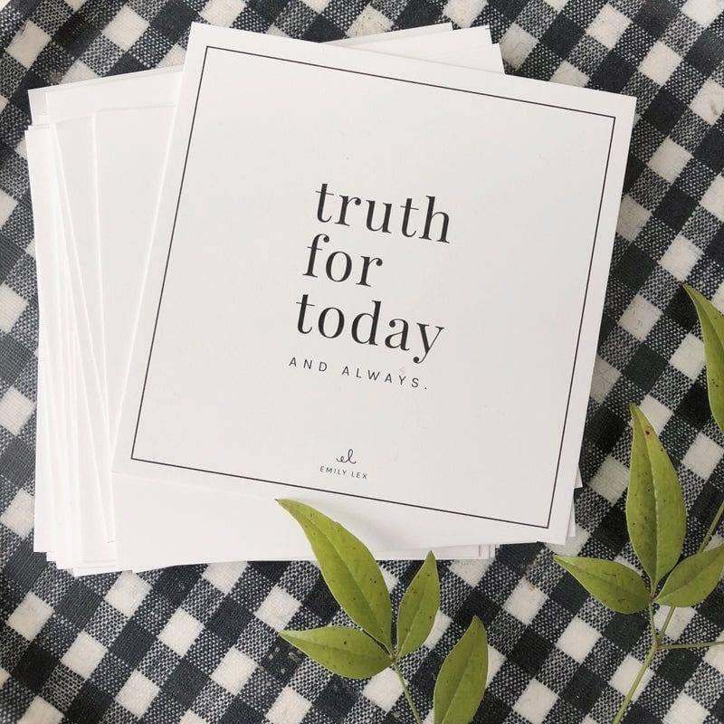 Emily Lex- Truth for Today Cards
