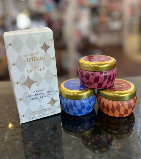 Artisan Winter Bazaar Mini Tin Set