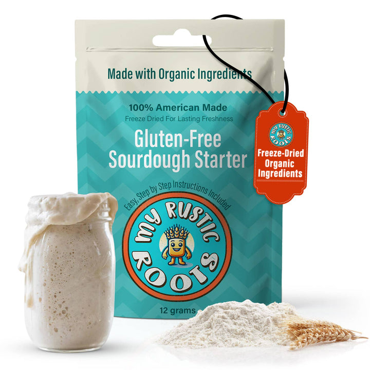 Organic, Non GMO GLUTEN FREE Sourdough Starter - Pine & Moss