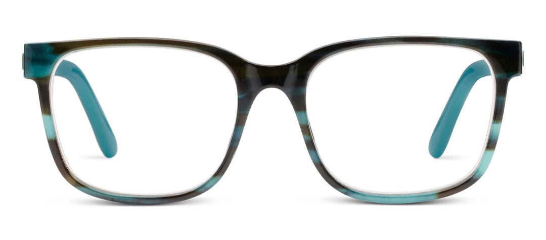 Peepers Sycamore (Blue Light): Teal Horn/Teal / Reading / 1.25