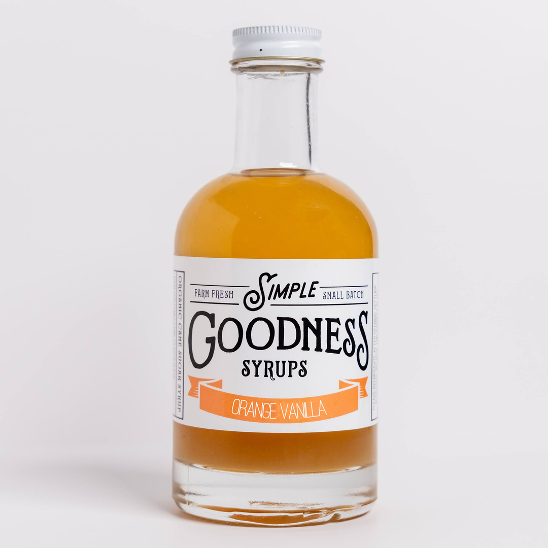 Simple Goodness Syrups: Orange Vanilla