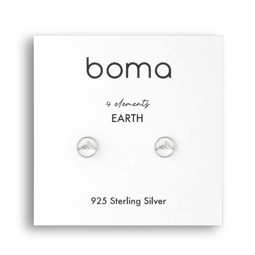 Zodiac Element Earth Studs (ES 2290) - Pine & Moss