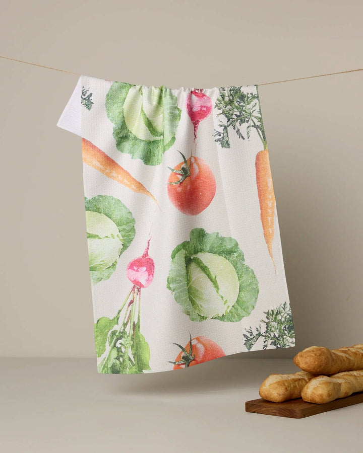 Spring Produce Tea Towel