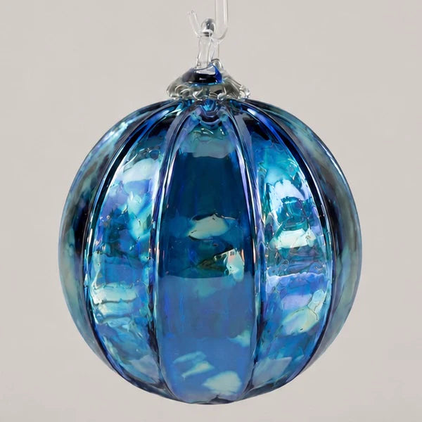 Glass Eye Studio- Steel Blue Ornament