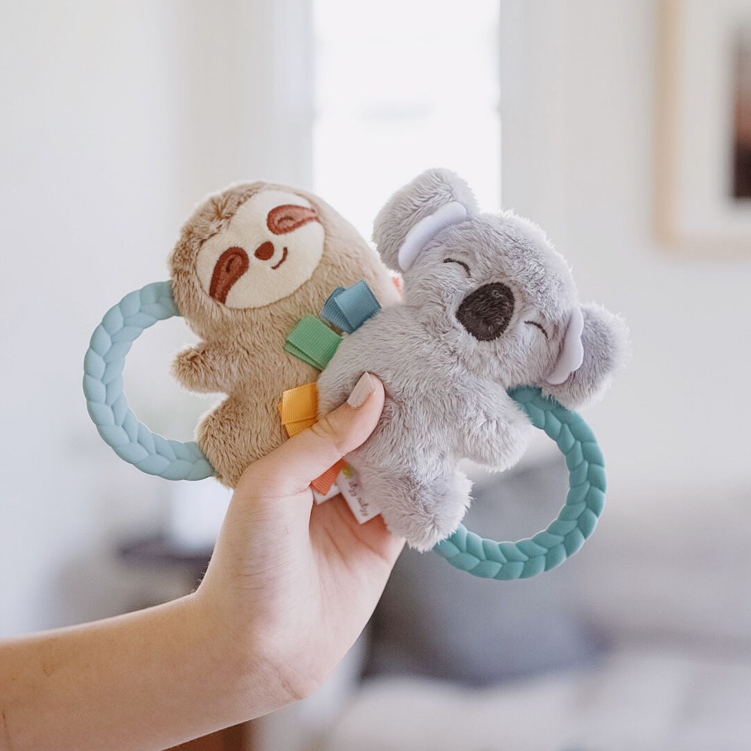 Ritzy Rattle Pal™ Plush Rattle Pal with Teether: Unicorn