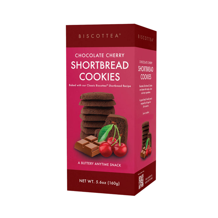 Biscottea Chocolate Cherry Shortbread