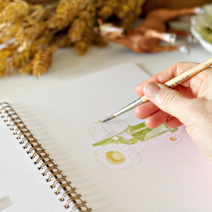 Emily Lex Studios: Farm watercolor workbook