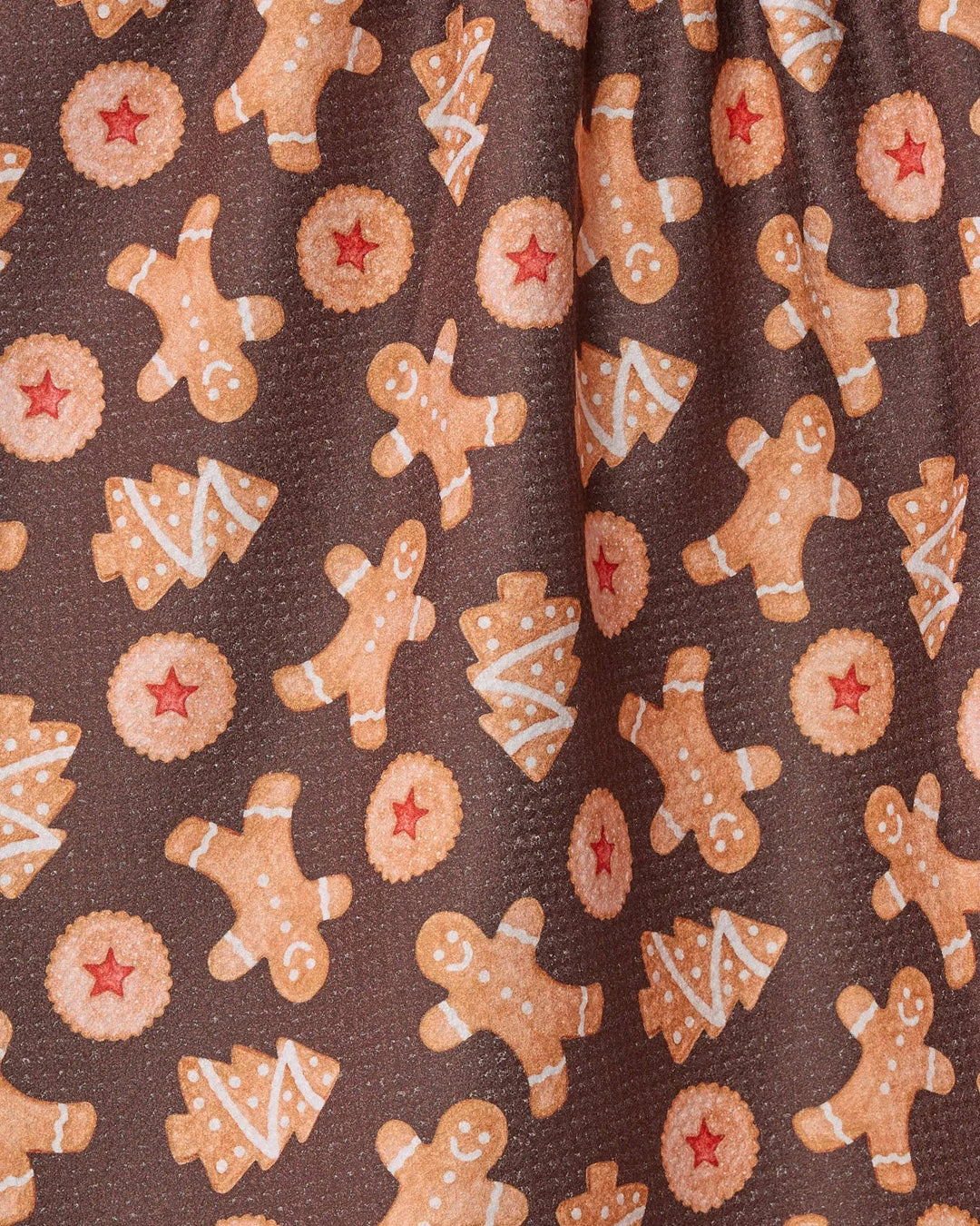 Geometry Holiday Cookies Tea Towel