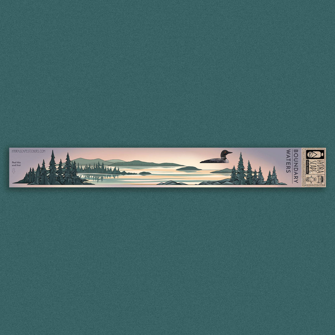 Boundary Waters Infinity Sticker