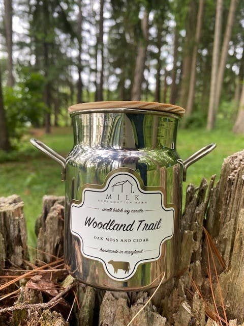 Milk Reclamation Barn 13 oz-Woodland Trail - Pine &amp; Moss