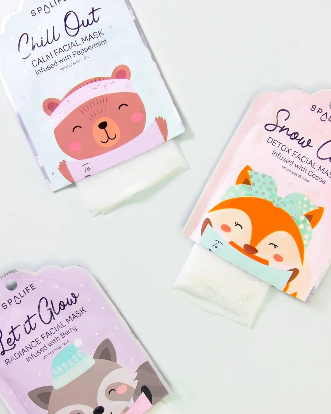 Holiday Gift Tags Facial Masks: (Three Formulas to Choose From) - Pine &amp; Moss