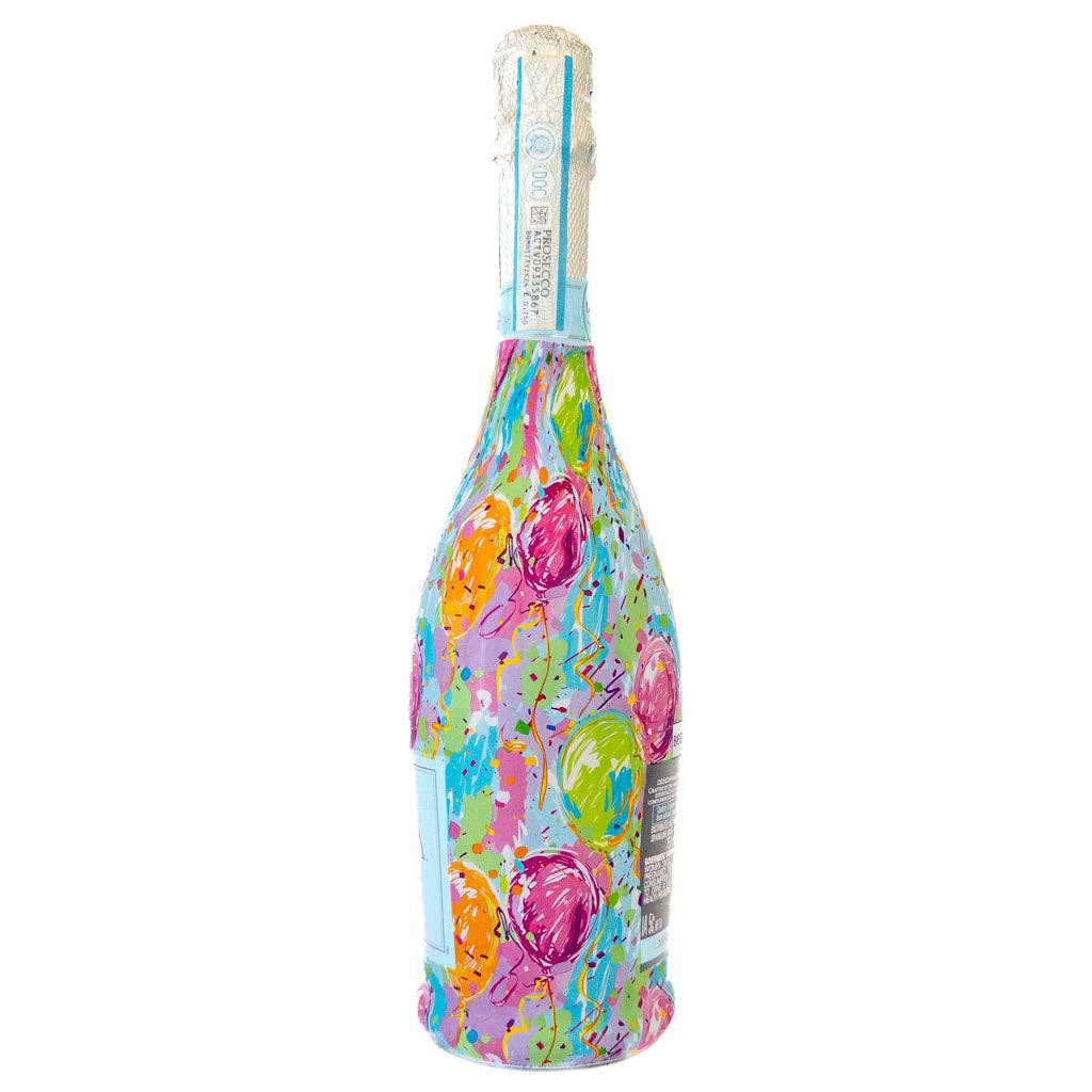 Beau Bottles Happy Birthday Balloons - Prosecco Collection - Pine &amp; Moss