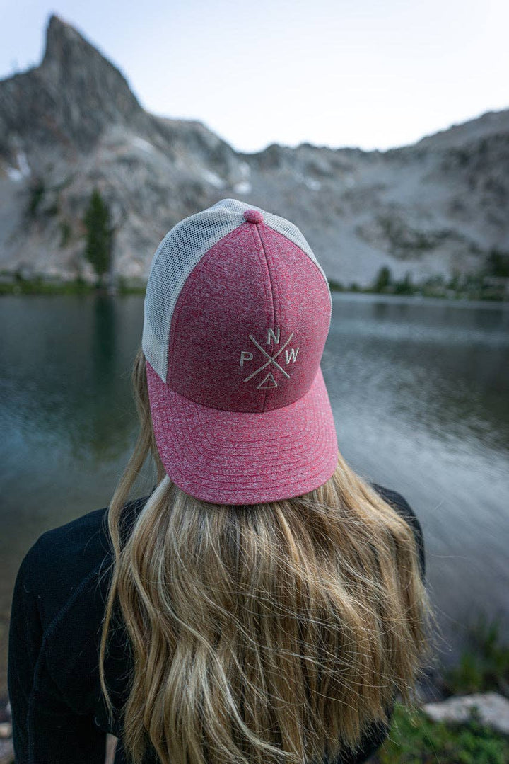 The Classic Heather Trucker: Heather Navy