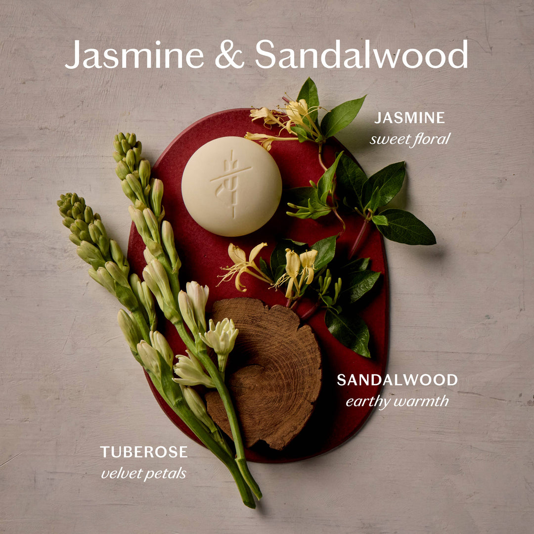 Kate McCleod Jasmine &amp; Sandalwood | Deep Moisturizing Lotion Bar