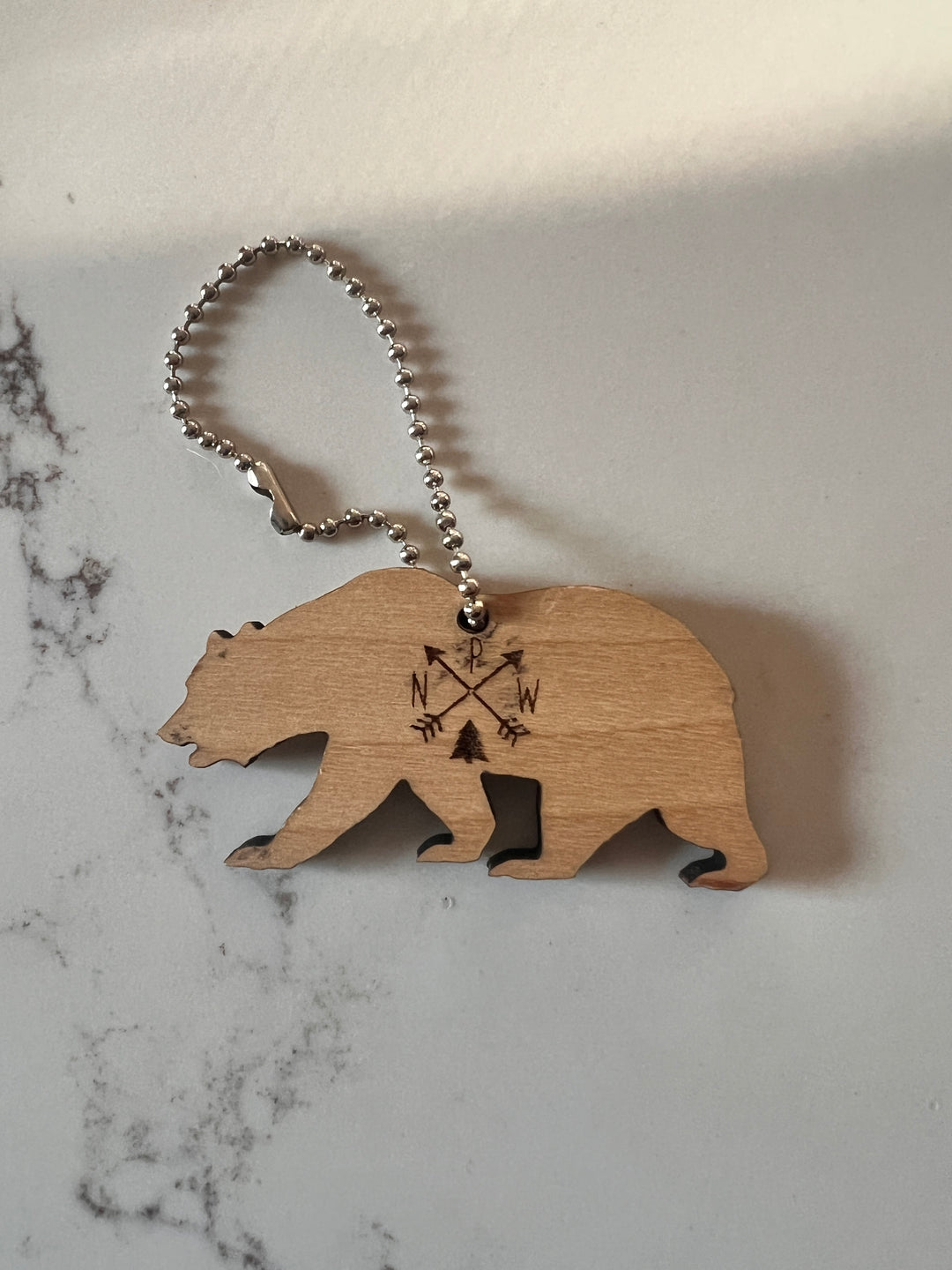 Ginger & The Huth- Local Keychains - Pine & Moss