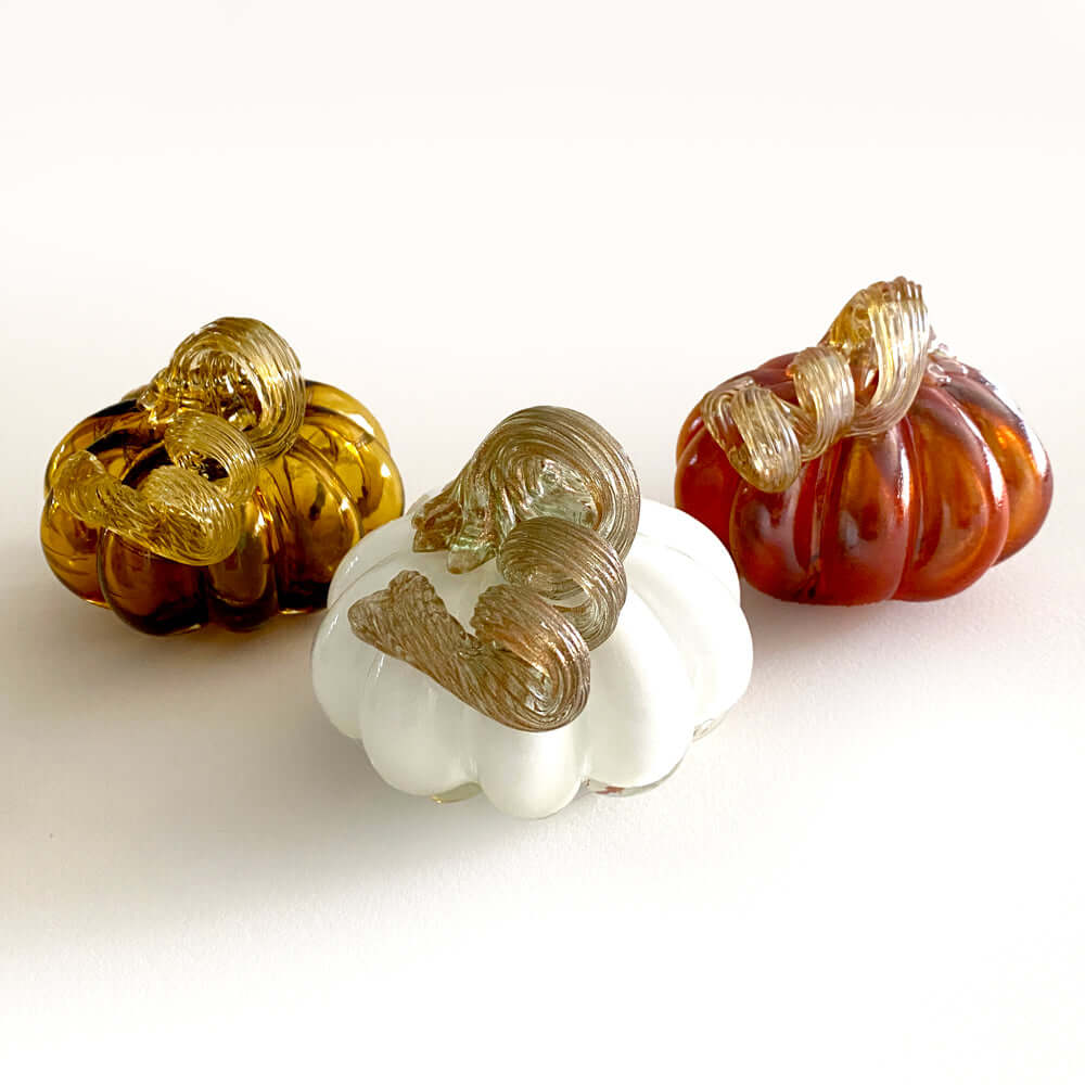 Glass Eye Studio- Mini Glass Pumpkin