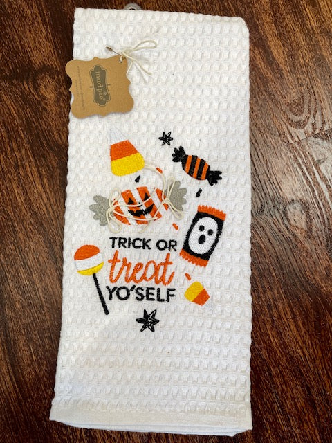 Halloween Waffle Towels