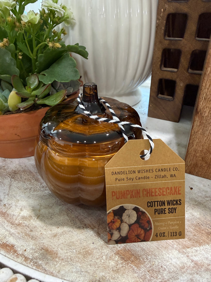 Mini Pumpkin Candle- Pumpkin Cheesecake