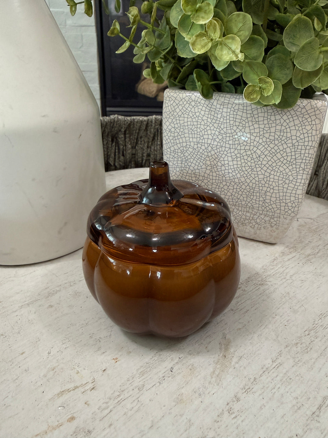 Mini Pumpkin Jar Candle- Cozy Cashmere