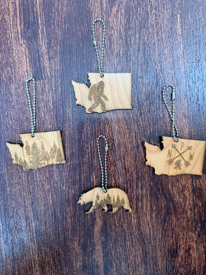 Ginger & The Huth- Local Keychains