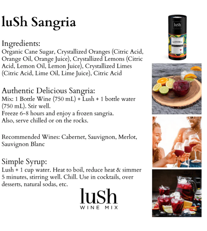 Sangria Lush Wine Mix