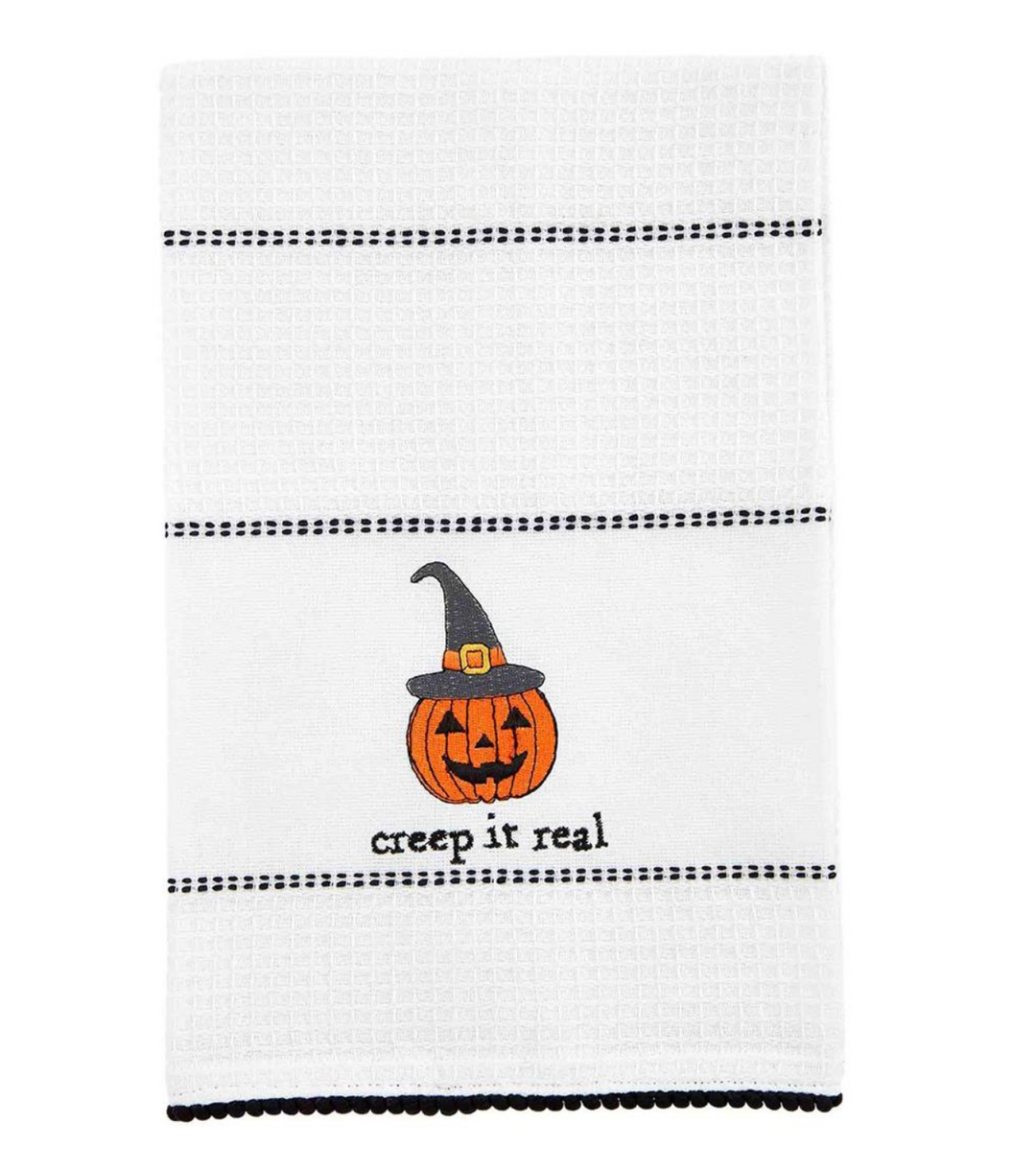 Creep It Real Halloween Towel - Pine & Moss