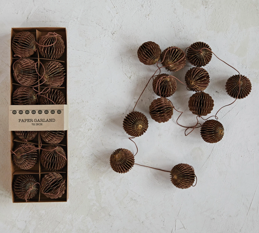 Paper Garland Pine Moss