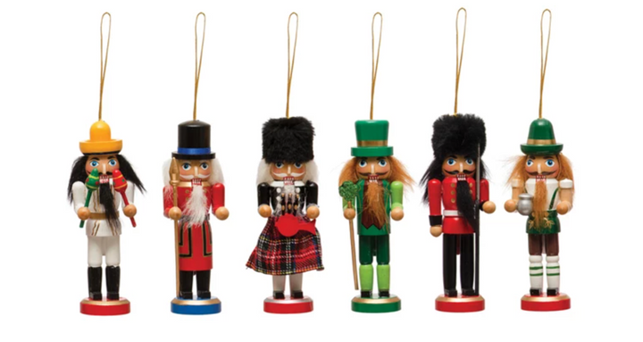 Nutcracker Ornament- Sold Individually