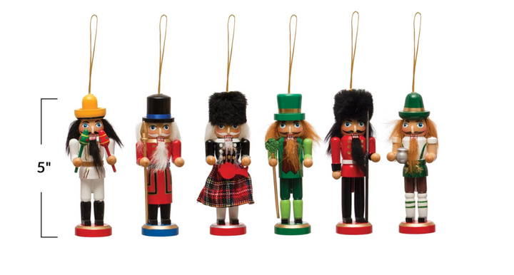 Nutcracker Ornament- Sold Individually