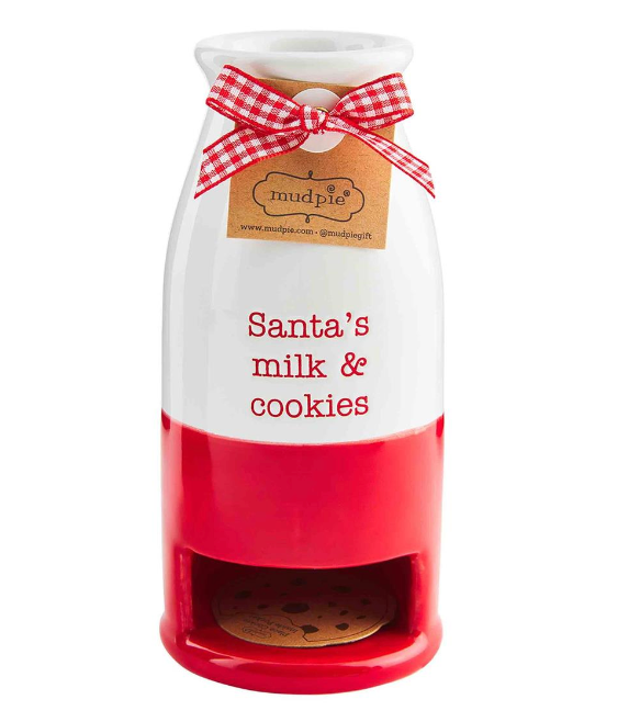 Milk & Cookies for Santa- Two tone - Pine & Moss