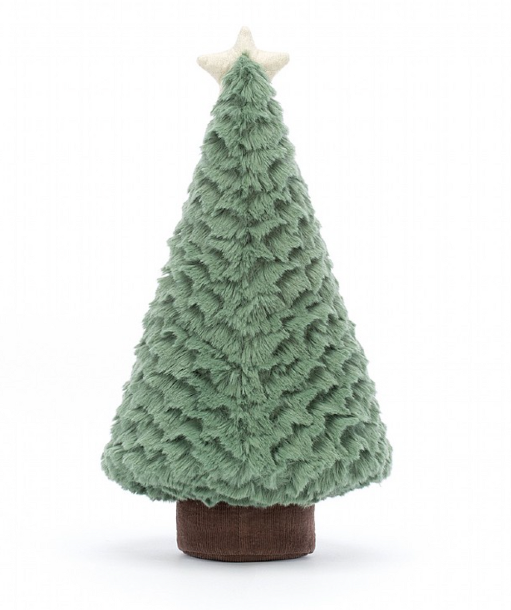 Jellycat Blue Spruce Christmas Tree- Small - Pine & Moss