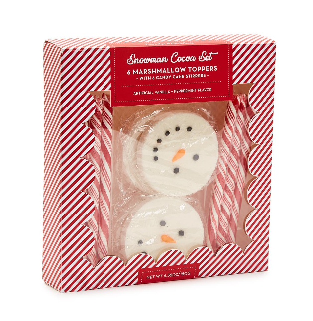 Snowman Cocoa Set in Gift Box- 12pc.