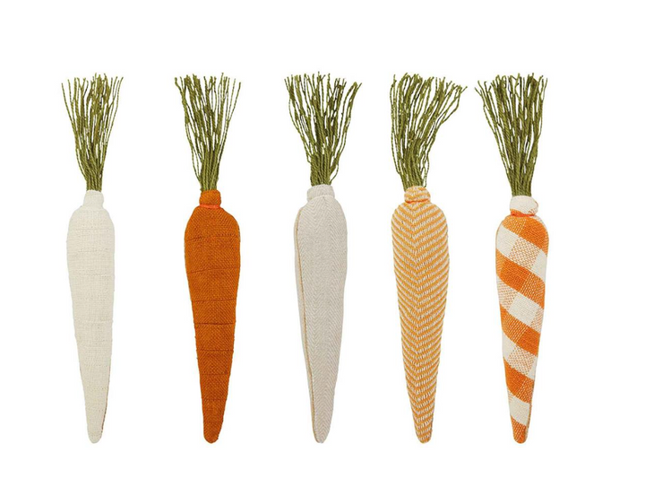 Carrot Decor- Sold Individually - Pine & Moss