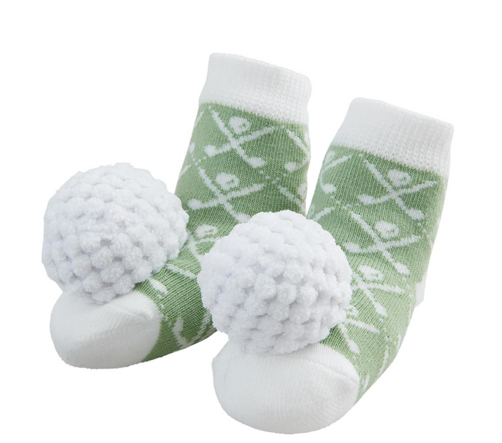 Golf Rattle Toe Socks