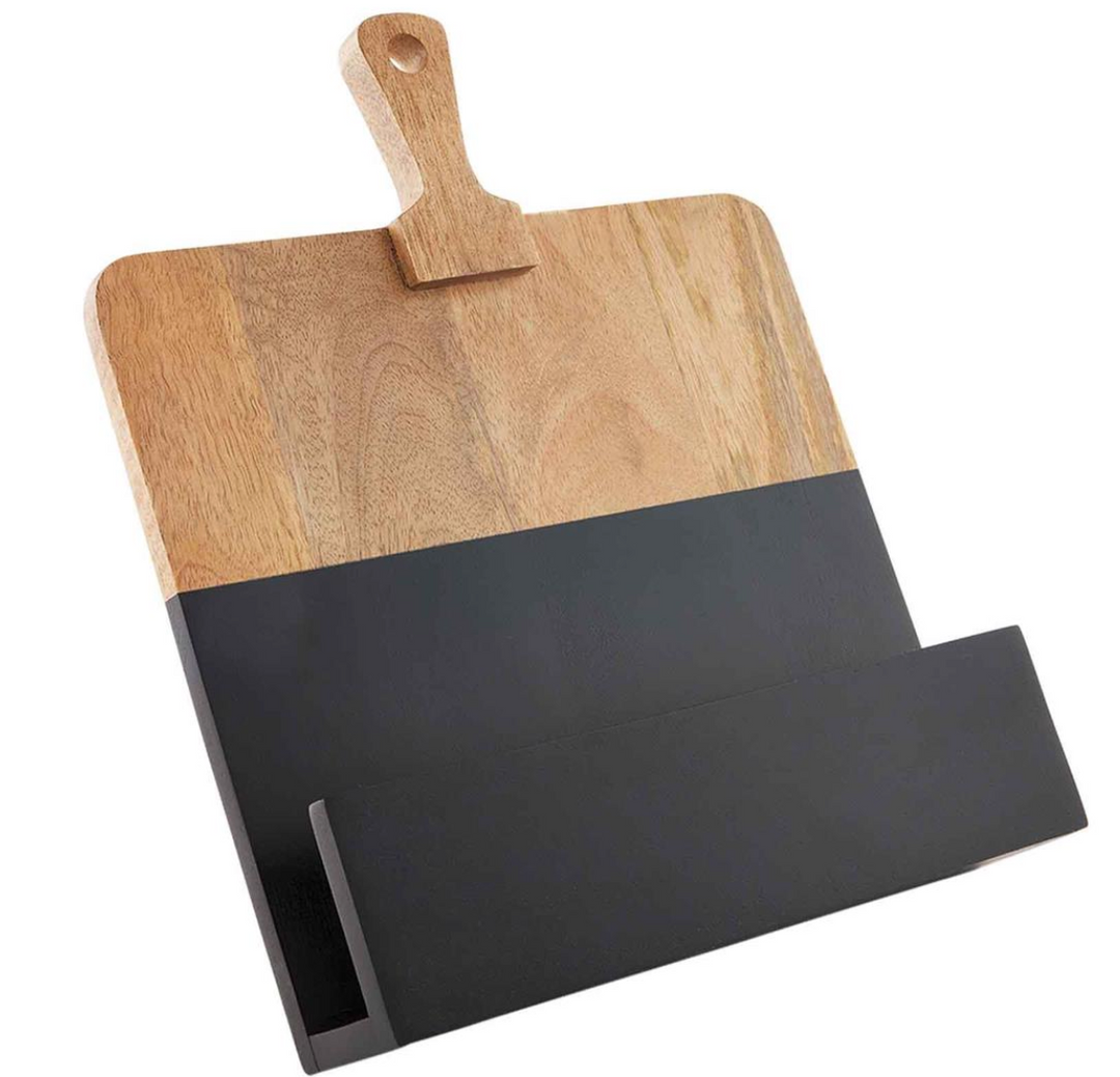 Black Cookbook Holder - Pine & Moss