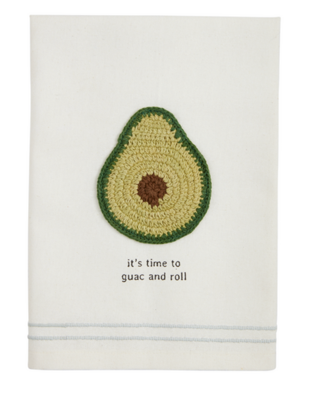 Crochet Avocado Towel - Pine & Moss