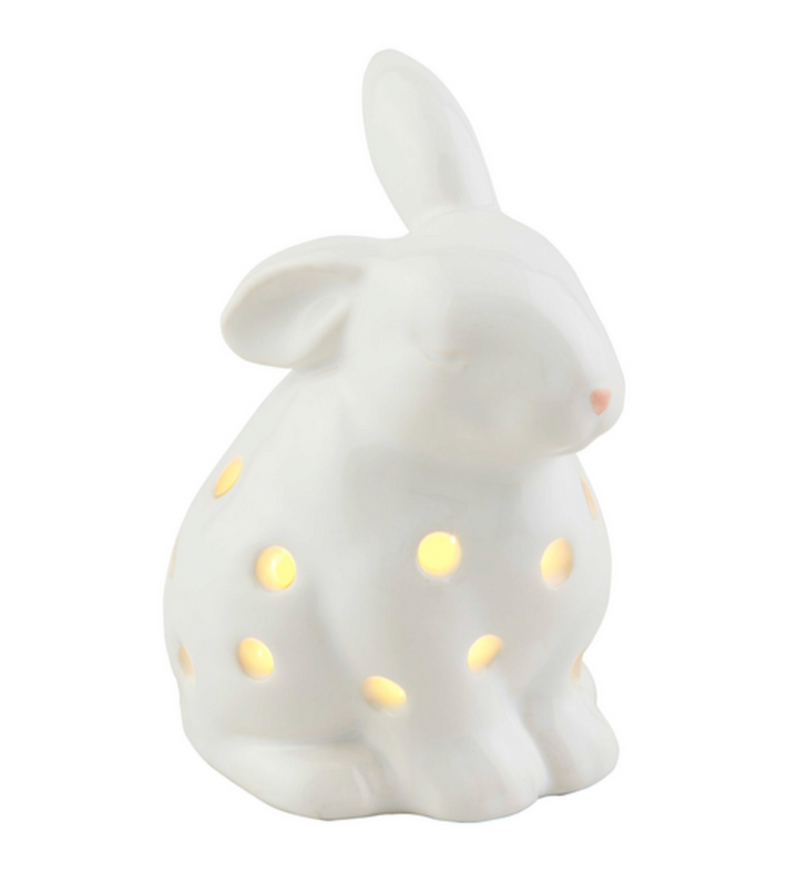 Bunny LED Decorative Sitter (platter sold separately) - Pine & Moss