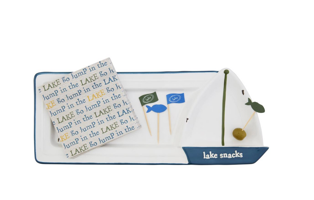 Lake Hostess Set - Pine & Moss