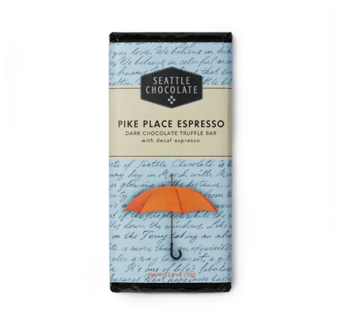 Seattle Chocolate- Pike Place Espresso Truffle Bar - Pine & Moss