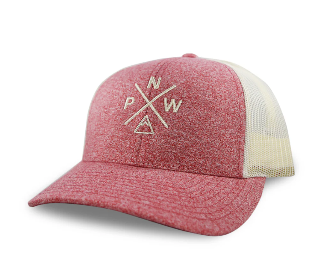 The PNW Classic Heather Trucker- Small - Pine & Moss