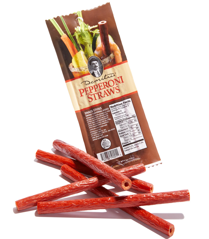 Demitri's Pepperoni Straws- 5 pk.