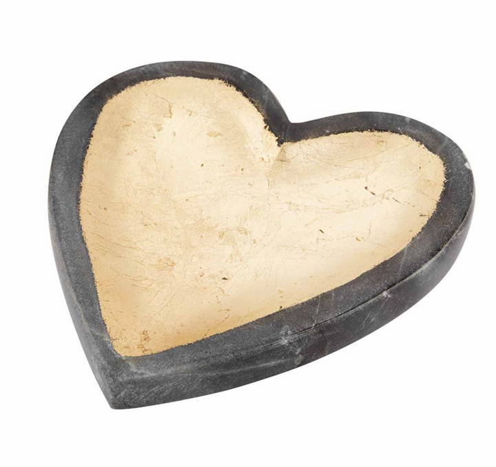 Marble Heart Trinket Tray