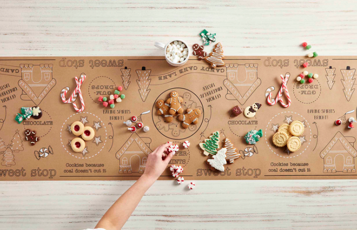 Holiday Kraft Table Runner