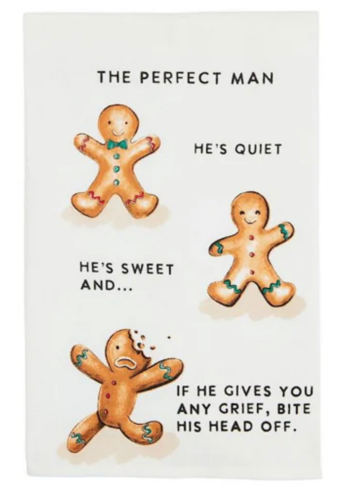 Gingerbread Man Towels